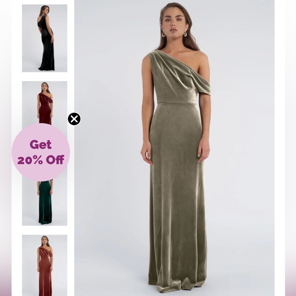 JENNY YOO SAGE BRIDESMAID DRESS